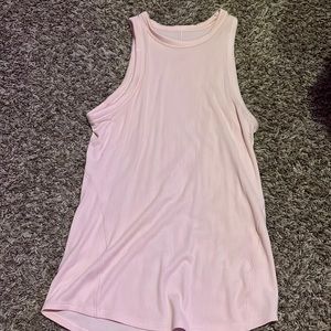 lululemon light pink tank